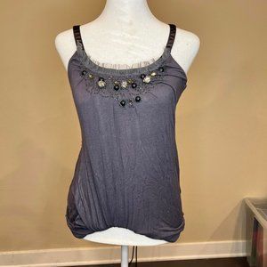 Papaya - Grey Top - Size S